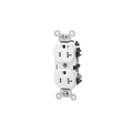 Leviton 20A Duplex Receptacle 125Vac 5-20R Wh 5362-IGW